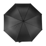 Automatik-8-Paneel-Regenschirm mit Klettverschluss, Ø120 cm farbe schwarz erste Ansicht