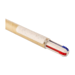4-in-1-Multifunktionsstift aus umweltfreundlichem Papier zweite Ansicht