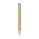 4-in-1-Multifunktionsstift aus umweltfreundlichem Papier dritte Ansicht