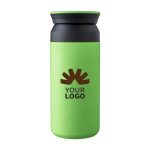 Doppelwandige Edelstahlflasche mit matter Oberfläche, 350 ml zweite Ansicht
