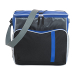 Kühltasche mit verschiedenen Außenfächern farbe ultramarinblau erste Ansicht