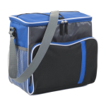 Kühltasche mit verschiedenen Außenfächern farbe ultramarinblau zweite Ansicht