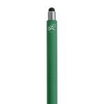 Öko-Kuli aus wiederverwendbarem Plastik, blaue Tinte