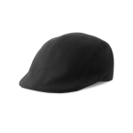 Mütze aus gebürsteter Baumwolle mit weicher Haptik, 280 g/m2 farbe schwarz
