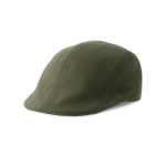 Mütze aus gebürsteter Baumwolle mit weicher Haptik, 280 g/m2 farbe olivgrün