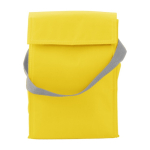 Kühltasche aus Polyester mit Klettverschluss oben farbe gelb erste Ansicht