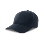 Weiches Cap aus recyceltem Polyester, 6 Paneele, 135 g/m2 farbe marineblau