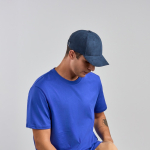 Weiches Cap aus recyceltem Polyester, 6 Paneele, 135 g/m2