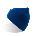 Doppellagige Mütze aus recyceltem Polyester mit Patch