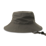 Wasserabweisender Fischerhut aus recyceltem Nylon, 120 g/m² farbe dunkelgrau