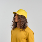 Baseballkappe aus recyceltem Polyester, 5 Paneele, 220 g/m2