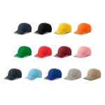 Baseballkappe aus recyceltem Polyester, 5 Paneele, 220 g/m2