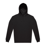 Weit geschnittener Öko-Unisex-Hoodie, 280 g/m2, B&C farbe schwarz