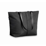 Kühltasche aus recyceltem Meerplastik, 180 g/m2 farbe schwarz