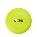 Frisbee aus Kunststoff als Sommer-Merchandising, Ø 23 cm farbe hellgrün Ansicht mit Druckbereich