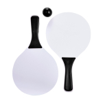 Set mit Schlägern aus Holz und Ball für Standurlaub farbe schwarz erste Ansicht