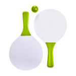 Set mit Schlägern aus Holz und Ball für Standurlaub farbe hellgrün erste Ansicht