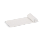 RPET-Handtuch schnelltrocknend 200g/m² 50x100cm farbe weiß/grau zweite Ansicht