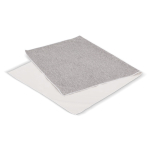 RPET-Handtuch schnelltrocknend 200g/m² 50x100cm farbe weiß/grau fünfte Ansicht