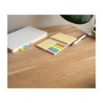 Haftnotizen in verschiedenen Größen und Farben vierte Ansicht