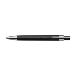 Billiger Kugelschreiber mit Metalldetails, schwarze Tinte farbe schwarz zweite Ansicht