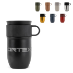 Isolierte Edelstahl-Thermotasse mit kleinem Henkel, 280 ml