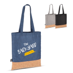 RPET-Tasche mit Korkboden und 10 kg Fassungsvermögen