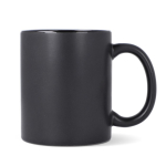 Matte Keramiktasse mit glänzendem Innenrand, 350 ml farbe schwarz zweite Ansicht