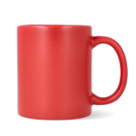 Matte Keramiktasse mit glänzendem Innenrand, 350 ml farbe rot zweite Ansicht