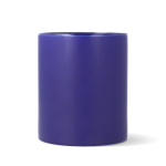 Matte Keramiktasse mit glänzendem Innenrand, 350 ml farbe dunkelblau dritte Ansicht