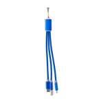 3-in-1-Ladekabel-Set mit Karabiner für den Transport zweite Ansicht