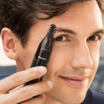 Trimmer für Nasen-, Ohren- und Augenbrauenhaare, Phillips farbe schwarz sechste Ansicht