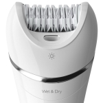 Wasserfeste Epilierer mit wiederaufladbarem Akku, Philips farbe weiß dritte Ansicht