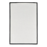 Rutschfeste Fußmatte, komplett bedruckbar, 60 x 90 cm farbe schwarz zweite Ansicht