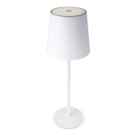Wiederaufladbare Alu-Tischlampe, höhenverstellbar farbe weiß vierte Ansicht