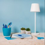 Wiederaufladbare Alu-Tischlampe, höhenverstellbar farbe weiß siebte Ansicht