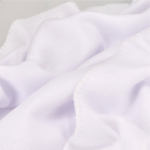 Kuscheldecke mit weicher Haptik sublimieren, 190 g/m2 farbe weiß vierte Ansicht