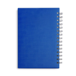 A5-Ringbuchkalender mit Bezug aus Kunstleder farbe köngisblau