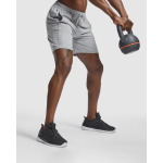 Unisex-Shorts mit Gummizug im Bund 200 g/m2 Roly Direct Sport farbe marineblau dritte Gebrauchsansicht