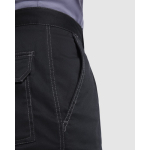 Kurze Arbeitsshorts mit Taschen 250 g/m2 Roly Vitara farbe schwarz erste Detailansicht