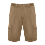 Kurze Arbeitsshorts mit Taschen 250 g/m2 Roly Vitara farbe camel zweite Ansicht