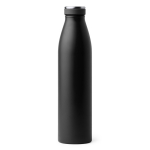 Thermoflasche aus Stahl mit vakuumisoliertem Kupferkern, 750 ml farbe schwarz zweite Ansicht