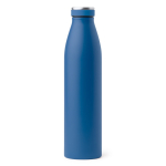Thermoflasche aus Stahl mit vakuumisoliertem Kupferkern, 750 ml farbe blau zweite Ansicht