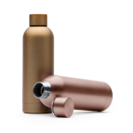 Edelstahl-Thermoskanne mit glatter Oberfläche 550ml farbe schwarz erste Detailansicht