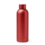 Edelstahl-Thermoskanne mit glatter Oberfläche 550ml farbe rot zweite Ansicht