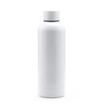 Edelstahl-Thermoskanne mit glatter Oberfläche 550ml farbe weiß zweite Ansicht