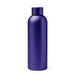 Edelstahl-Thermoskanne mit glatter Oberfläche 550ml farbe köngisblau zweite Ansicht