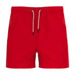 Badehose für Erwachsene 100 g/m2 Roly Direct Balos farbe rot zweite Ansicht