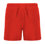 Badehose mit zwei Seitentaschen 100 g/m2 Roly Direct Aqua farbe rot zweite Ansicht