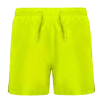 Badehose mit zwei Seitentaschen 100 g/m2 Roly Direct Aqua farbe neongelb zweite Ansicht